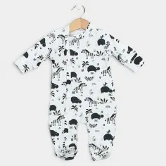 Baby sleepsuit with zipper...