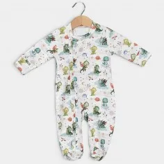 Baby sleepsuit with zipper...