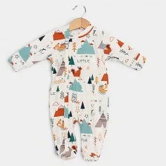 Baby sleepsuit with zipper...