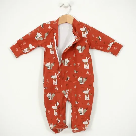 Baby sleepsuit with zipper... 2