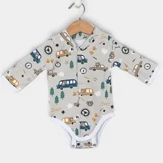 Bodysuit "Cars - grey"
