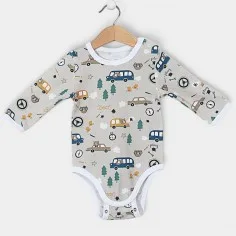 Bodysuit "Cars - grey" 2