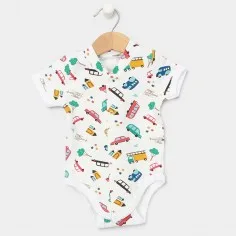 Bodysuit "Cars - white"