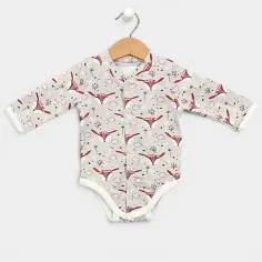 Bodysuit "Deers - grey"