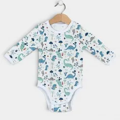 Bodysuit "Dino - blue" 2
