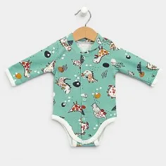 Bodysuit "Dino - green"