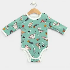 Bodysuit "Dino - green" 2