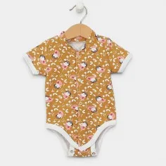 Bodysuit "Pink Owls"
