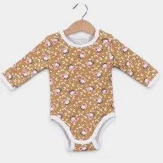 Bodysuit "Pink owls" 2