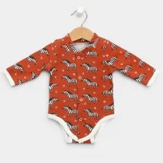 Bodysuit "Zebra - brick"