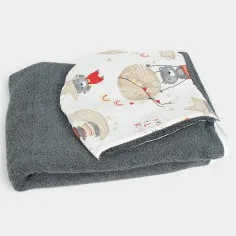 Hooded Towel "Flight to the...