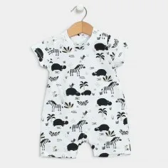Romper "Africa - black and...