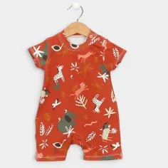 Romper "Africa - brick"