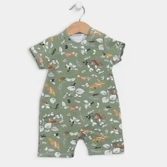 Romper "Africa - green"