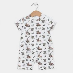 Romper "Bunny and the rainbow"