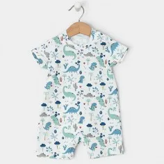 Romper "Dino - blue"