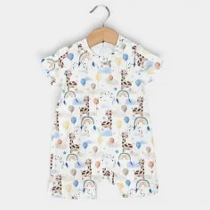 Romper "Party with Giraffes"