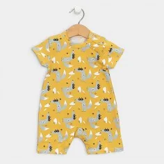 Romper "Superhero - yellow"