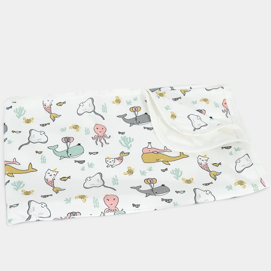 Autumn & Spring Baby Blanket "Seaside... Autumn & Spring Baby Blanket "Seaside...