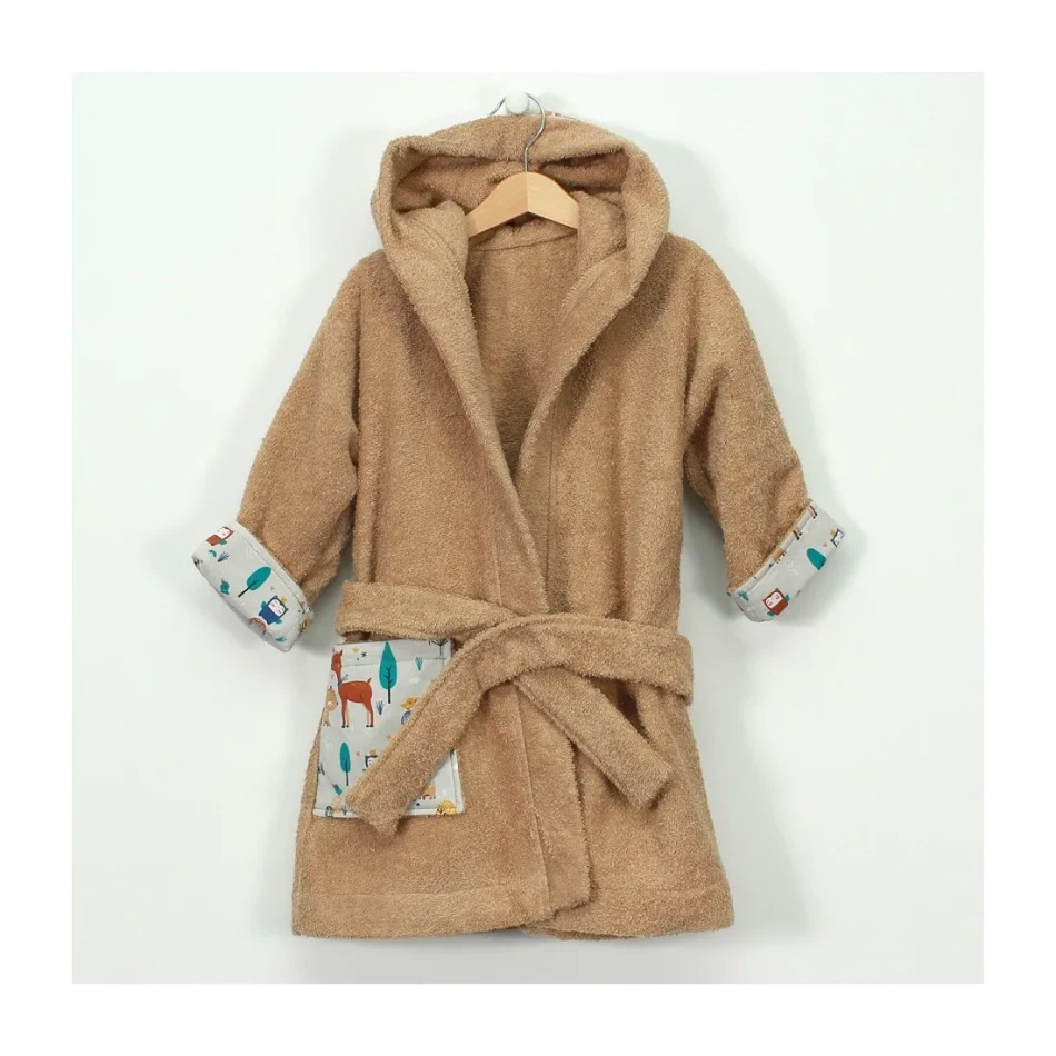 Bathrobe "Meeting in the Forest" Bathrobe "Meeting in the Forest"