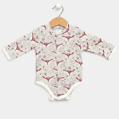 Bodysuit "Deers - grey"