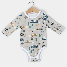 Bodysuit "Cars - grey" 2