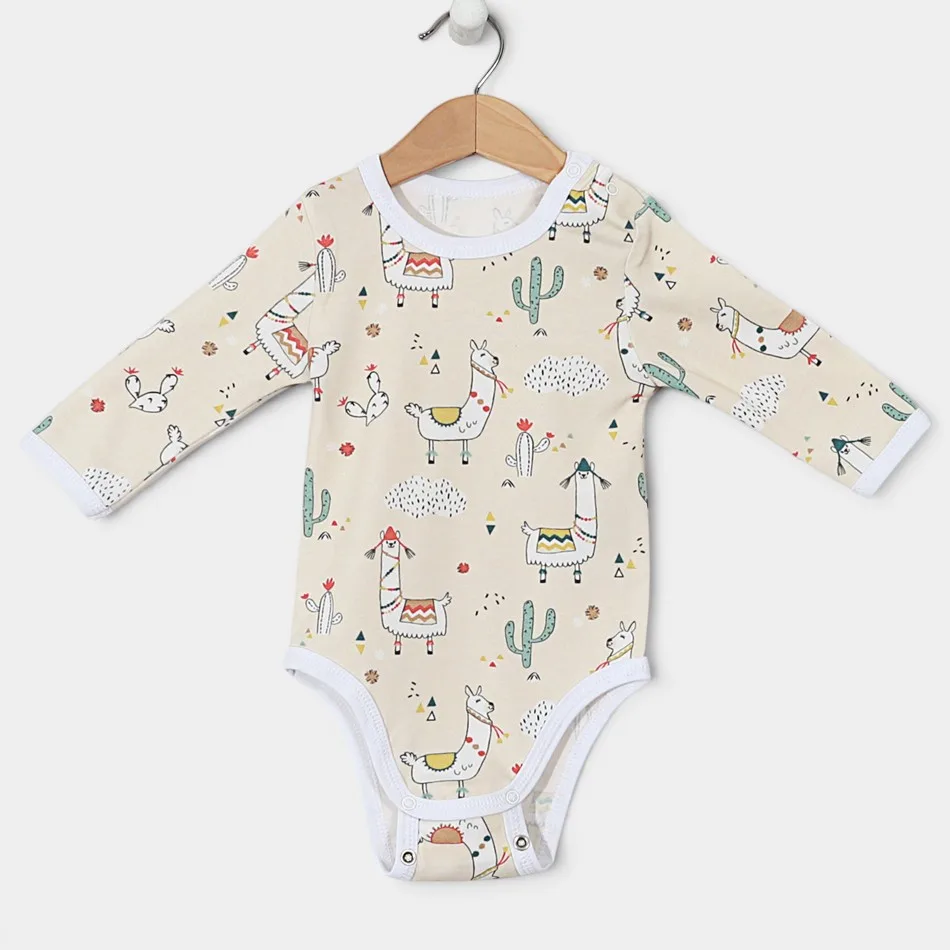 Bodysuit "Llamas - ecru" Bodysuit "Llamas - ecru"