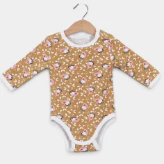Bodysuit "Pink owls" 2