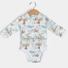 Bodysuit "Retro Airplanes"