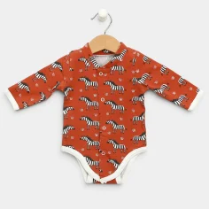 Bodysuit "Zebra - brick"