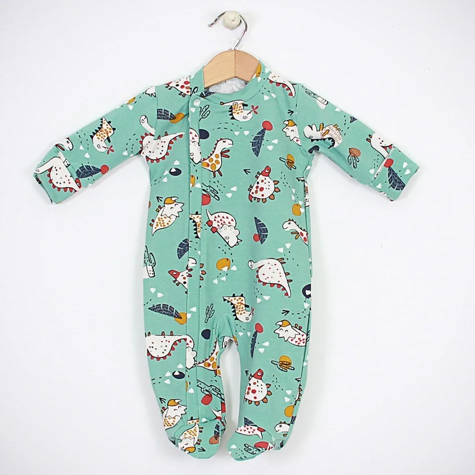 Winter Welcome Baby Set "Dino - green" Winter Welcome Baby Set "Dino - green"