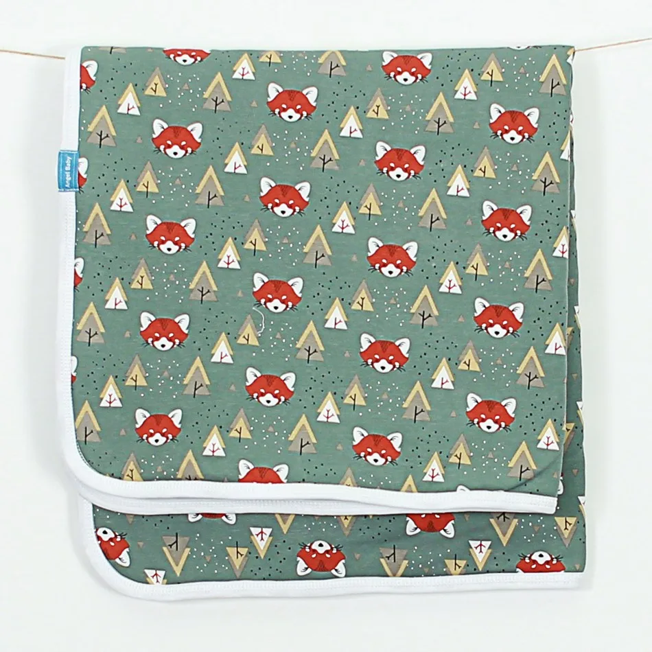 Winter Welcome Baby Set "Foxes - green" Winter Welcome Baby Set "Foxes - green"