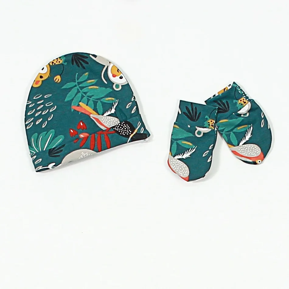 Winter Welcome Baby Set "Jungle - green" Winter Welcome Baby Set "Jungle - green"