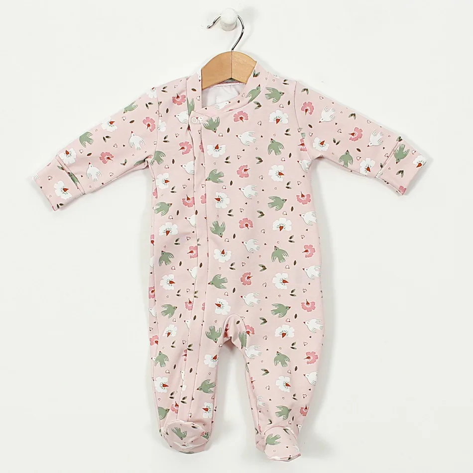 Winter Welcome Baby Set "Pink Birds" Winter Welcome Baby Set "Pink Birds"