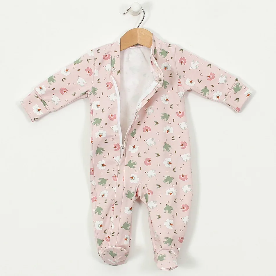Winter Welcome Baby Set "Pink Birds" Winter Welcome Baby Set "Pink Birds"