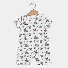 Romper "Bunny and the rainbow"