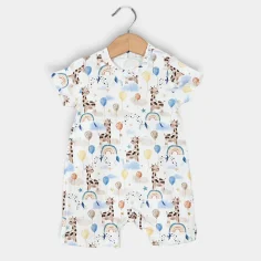 Romper "Party with Giraffes"