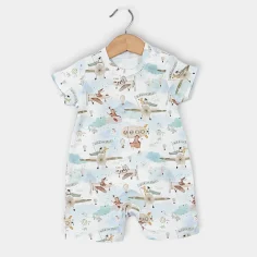 Romper "Retro Airplanes"