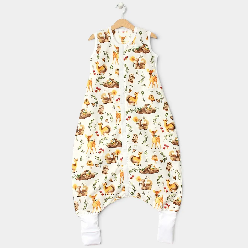 Summer sleeping bag with feet "Forest... Summer sleeping bag with feet "Forest...