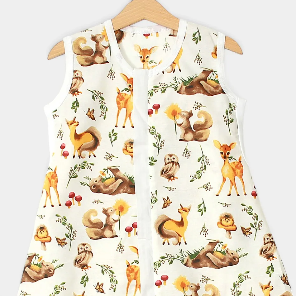 Summer sleeping bag with feet "Forest... Summer sleeping bag with feet "Forest...