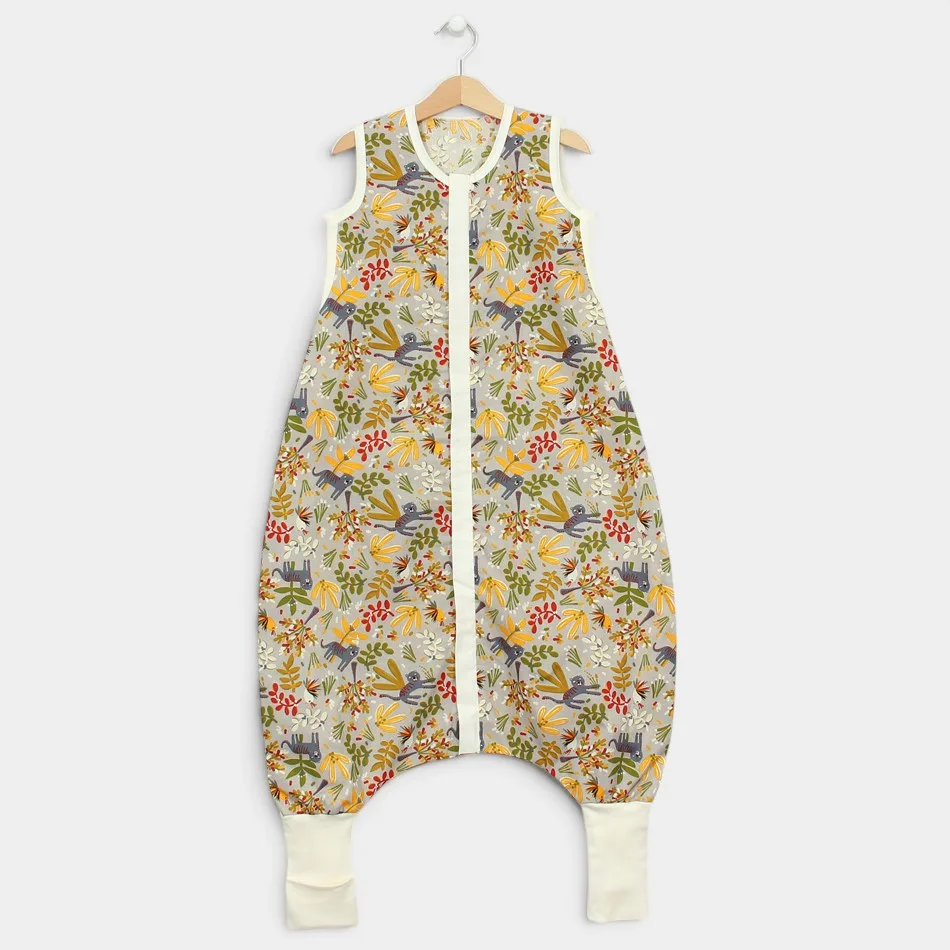 Summer sleeping bag with feet "Jungle... Summer sleeping bag with feet "Jungle...