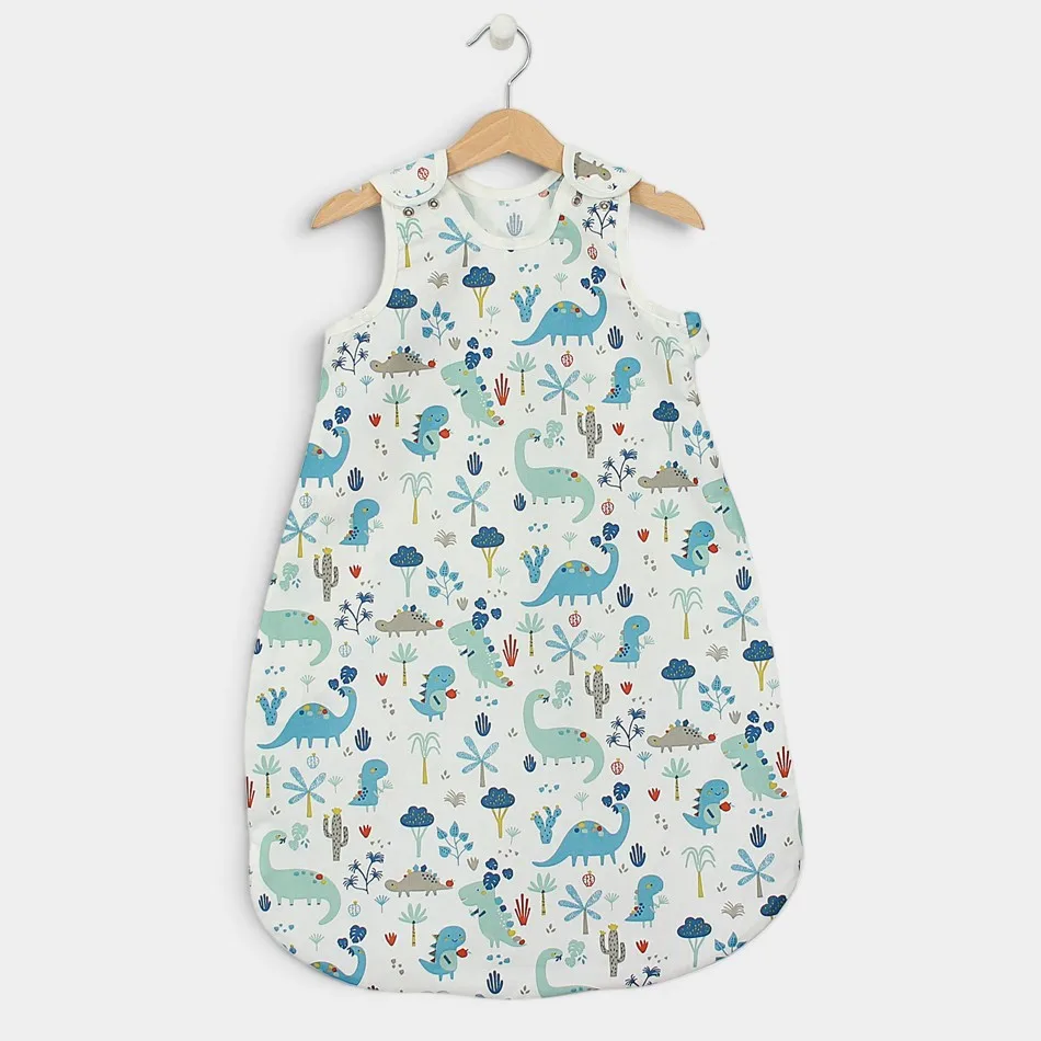 Summer sleeping bag "Dino - blue" Summer sleeping bag "Dino - blue"