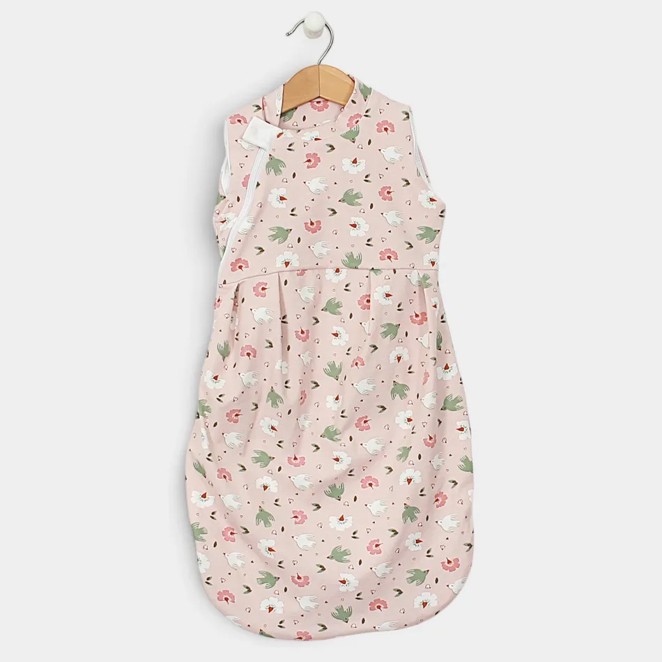Autumn & Spring swaddle bag "Pink birds" Autumn & Spring swaddle bag "Pink birds"