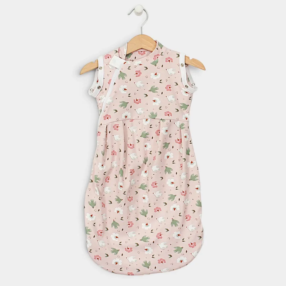 Autumn & Spring swaddle bag "Pink birds" Autumn & Spring swaddle bag "Pink birds"