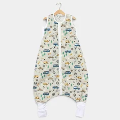 Winter sleeping bag with...