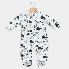 Baby sleepsuit with zipper...