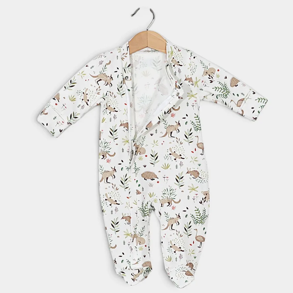 Baby sleepsuit with zipper "Australia" Baby sleepsuit with zipper "Australia"