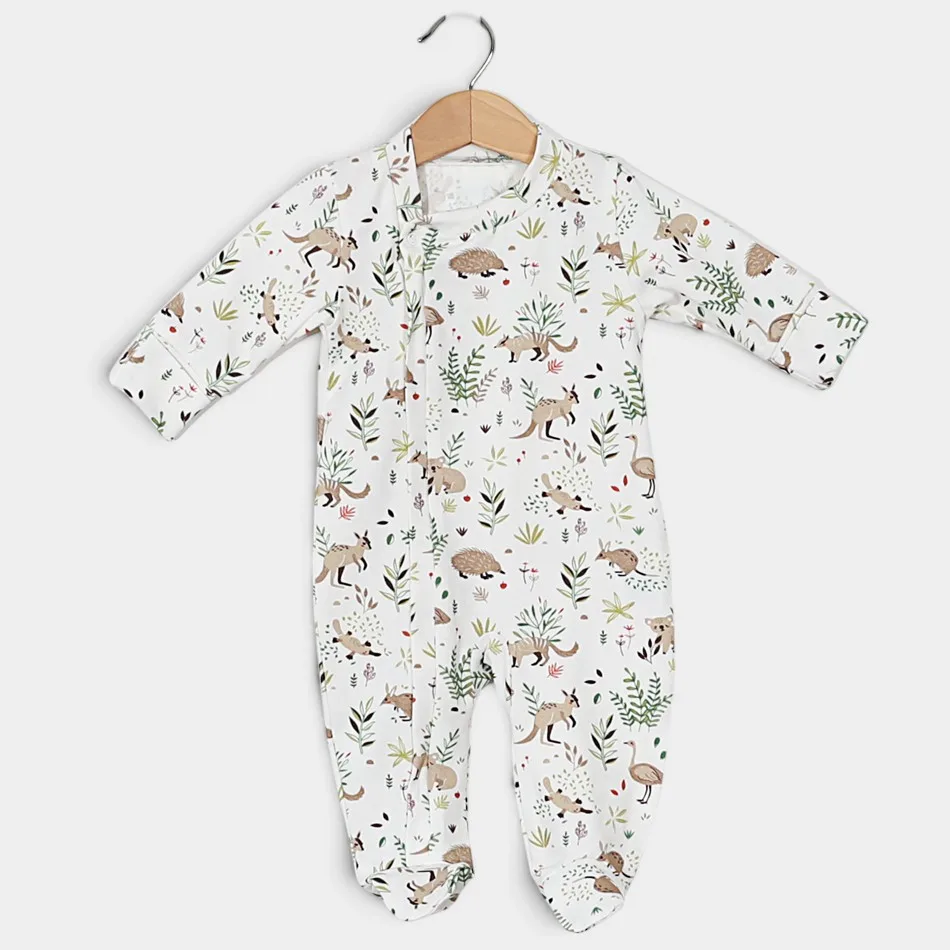 Baby sleepsuit with zipper "Australia" Baby sleepsuit with zipper "Australia"