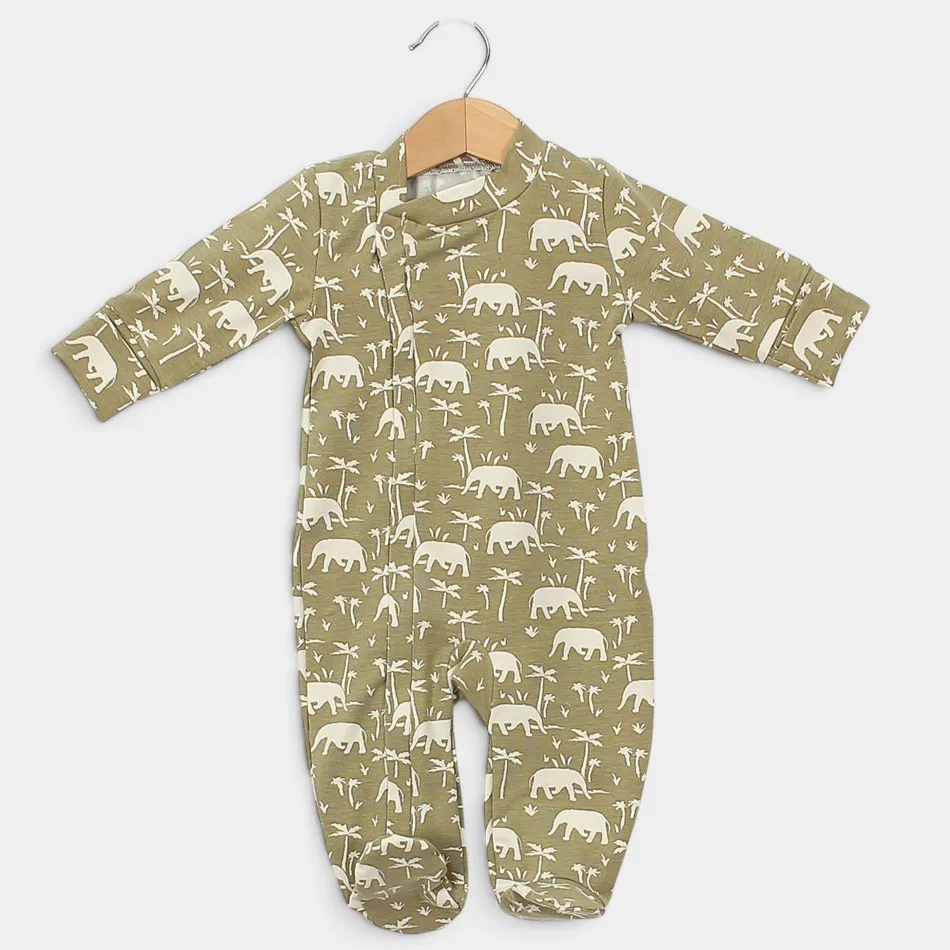 Baby sleepsuit with zipper "Namibia" Baby sleepsuit with zipper "Namibia"