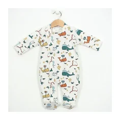 Baby sleepsuit with zipper...